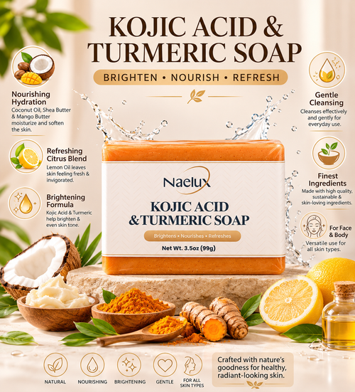 Kojic Acid & Turmeric Soap